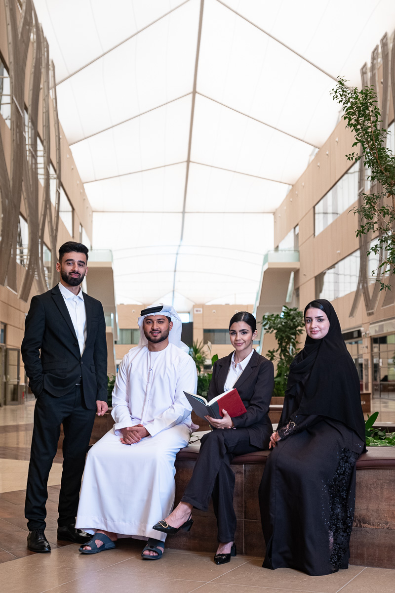 Zayed University students